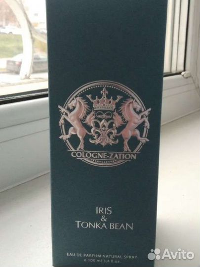 Парфюм мужской Cologne-zation Iris & Tonka bean
