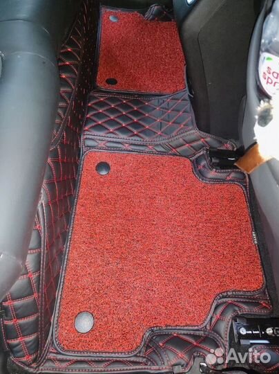 3Д (3D) коврики из экокожи chery tiggo 7PRO