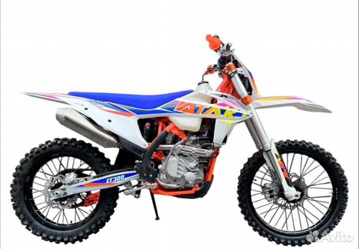 Мотоцикл ataki EF300 (4T 174MN) 21/18 (2022 г.)