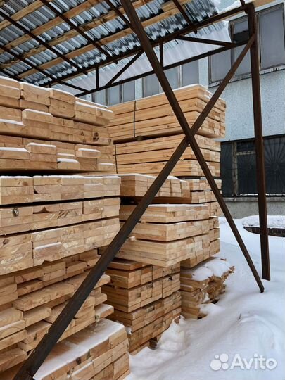 Доска обрезная 25х150х6000мм 1 сорт ГОСТ