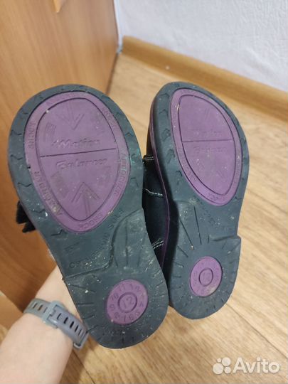 Ботинки демисезонные для девочки 25 размер