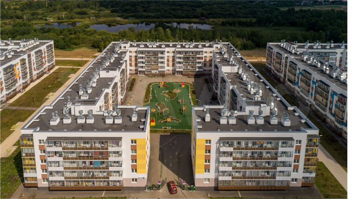 2-к. квартира, 51,4 м², 4/8 эт.