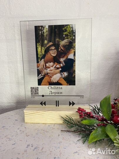 Фото на стекле Подарок на день рождения