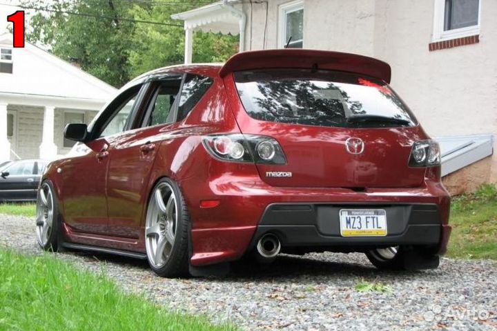 Спойлер mazda 3 BK