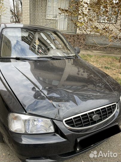 Капот hyundai accent бу 2007 год