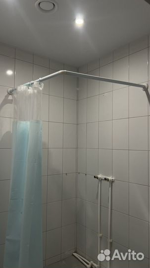 Перекладина +шторка для ванной