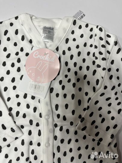 Новый слип комбинезон для девочки Crockid 74
