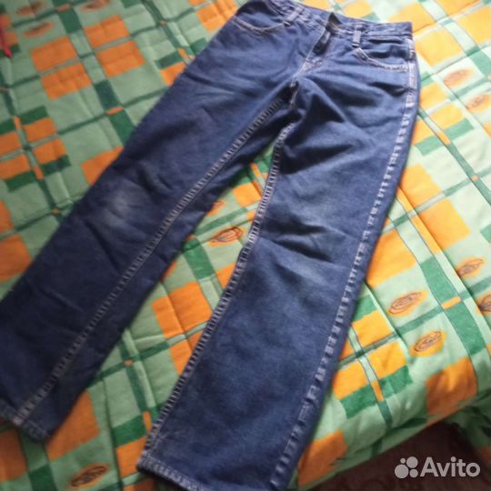 Джинсы для мальчика на флисе