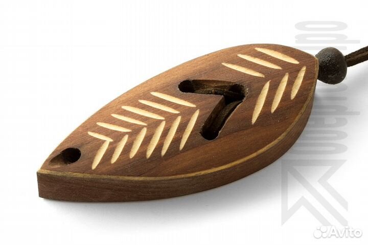 Темный листок - Резной футляр для алтайского