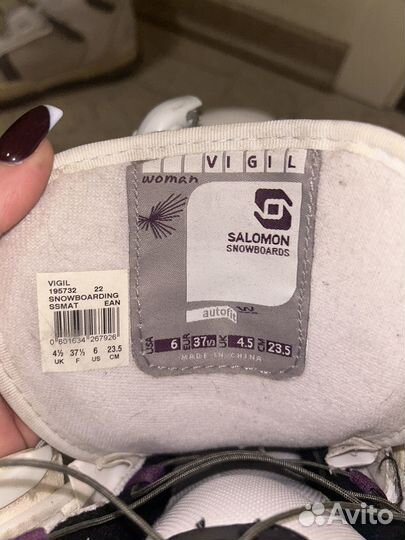 Сноубордические ботинки женские