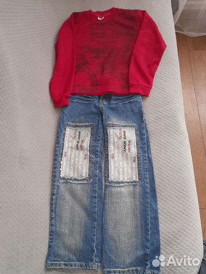 Пакет одежды для мальчика 128-134