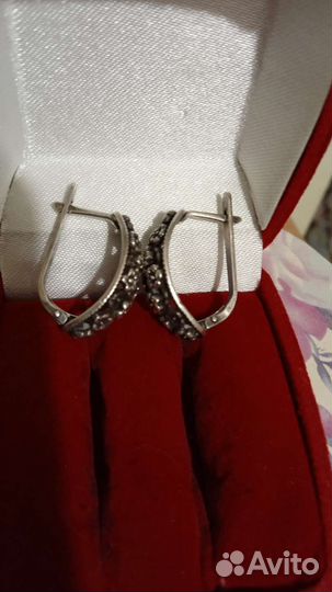 Серебряные серьги 925 проба