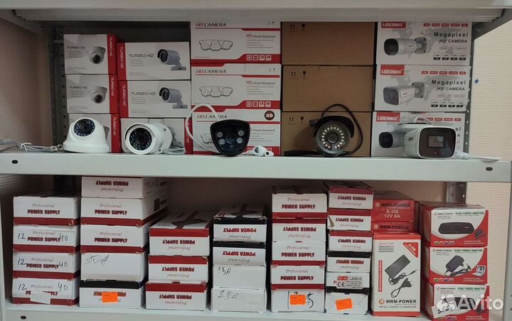 Камеры для видеонаблюдения AHD, IP, wifi