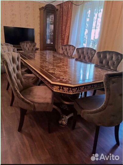 Кухонный стол раскладной белый