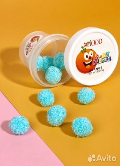 Сахарный скраб для тела