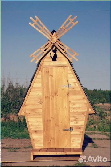 Уличный туалет домик с установкой PXS