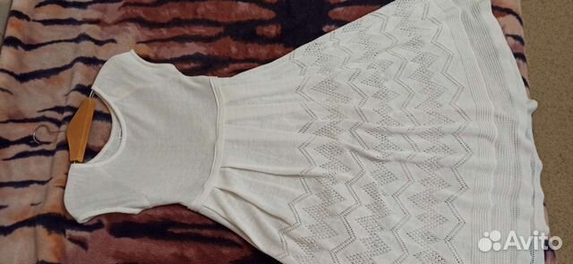 Льняное платье