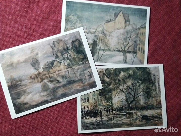 Открытки СССР 1981год «А.М.Косогов.Акварели»
