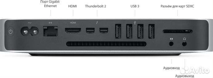 Apple Macmini 7,1 - Corei5/4Gb/512Gb SSD (Silver)