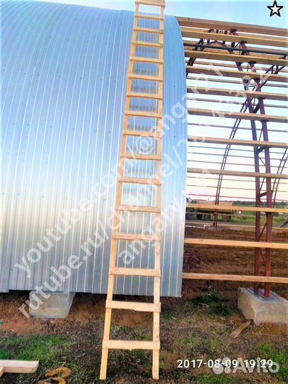 Ангар под ключ 529 м2