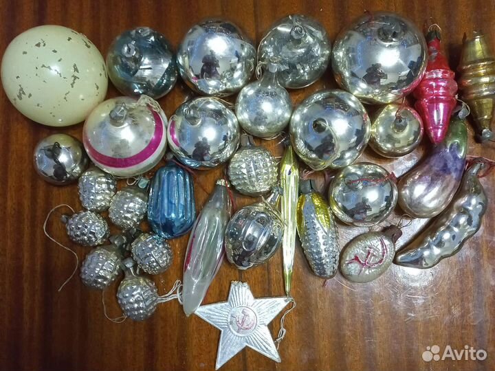 Елочные игрушки ссср, картонаж