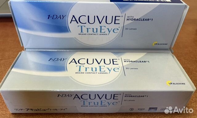 Линзы контактные Acuvue TruEye