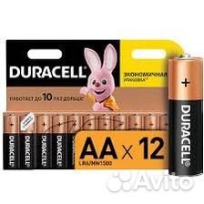Батарейки Duracell AAA и аа