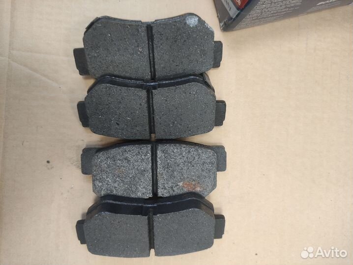 Колодки тормозные дисковые hyundai getz/matrix/san