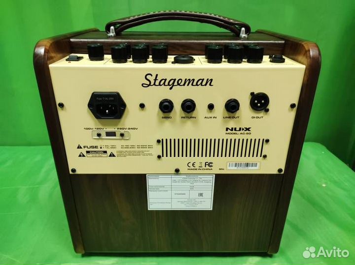 Комбоусилитель для гитары NUX AC50