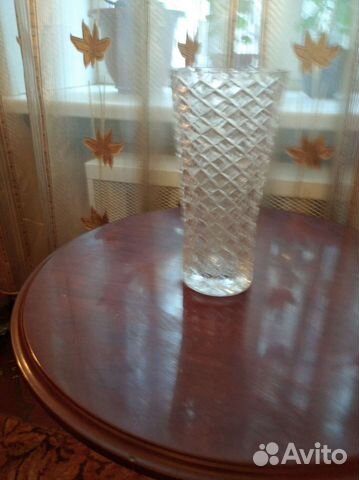 Хрустальная ваза