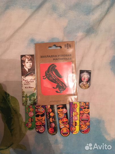 Закладки магнитные