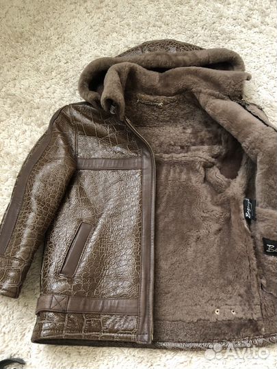 Дубленка натуральная кожа и мех