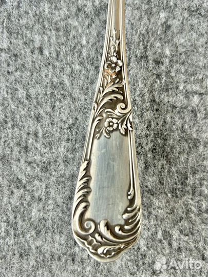 Приборы для сервировки рыбы, посеребрение, Франция