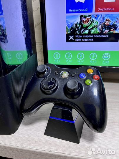 Xbox 360 E Freeboot + 35 игр, гарантия