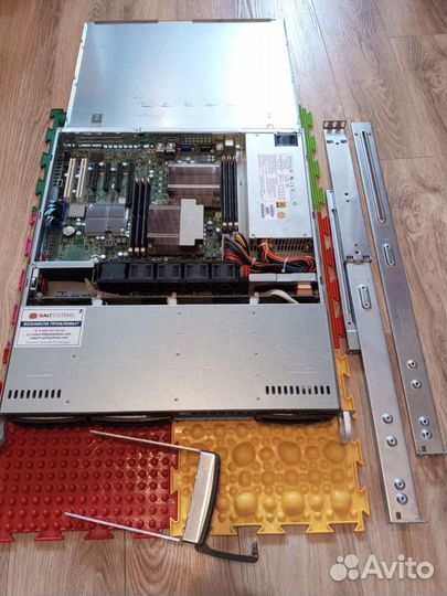 Сервер Supermicro 6016, Xeon X5680, 32Gb RAM