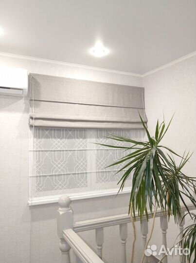 Римские шторы двойные