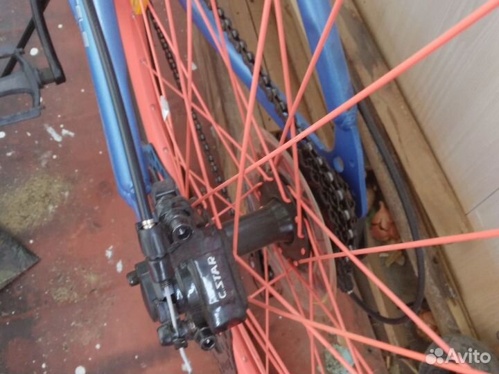 Велосипед горный скоростной