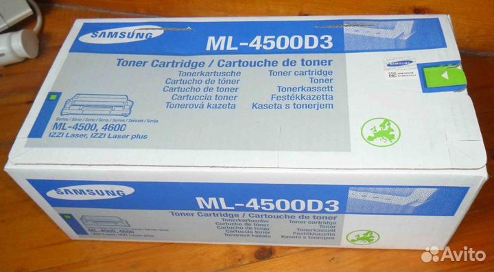 Картридж Samsung ML-4500D3 для лазерного принтера