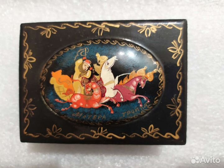 Лаковая Шкатулка СССР Мстера 