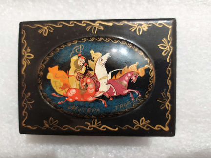 Лаковая Шкатулка СССР Мстера 