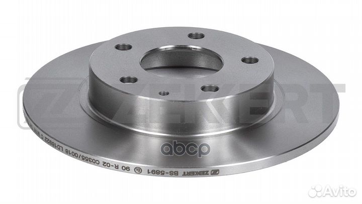 Zekkert Диск торм. задн. Mazda 3 III 13- bs-5891