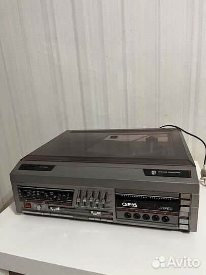 Виниловый проигрыватель сириус