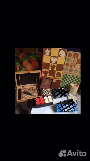 Настол/Игры(14в) Из СССР. В Коллекц/для Игр/разн