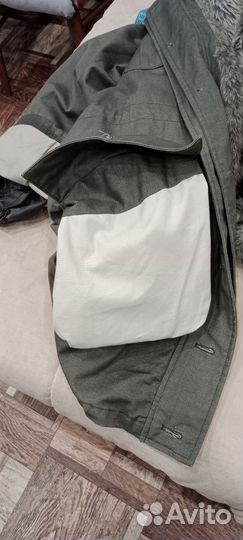 Зимняя парка сс с искусственным мехом кролика,р. S