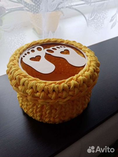 Корзинка ручная работа