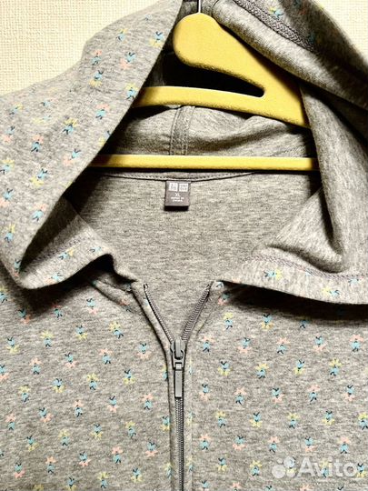 Зип худи женское Uniqlo с капюшоном
