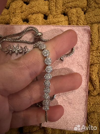 Браслеты с хрусталем