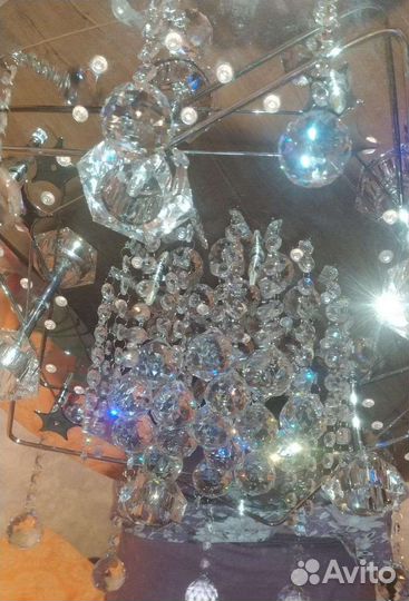 Зеркальная люстра