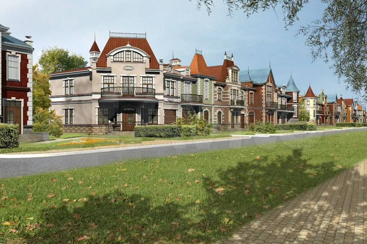 Таунхаус 238 м² на участке 5 сот.