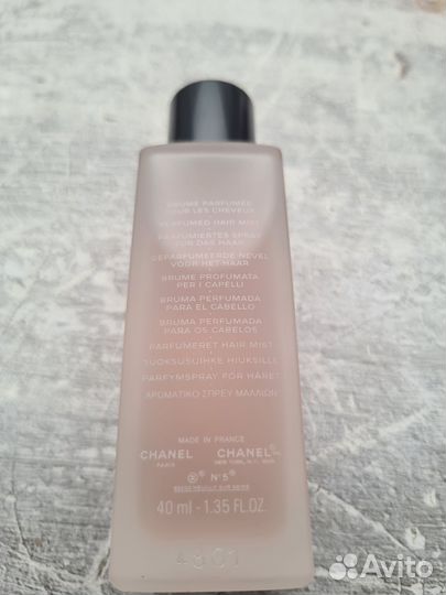 Chanel N5 Hair Mist No 5 дымка вуаль для волос